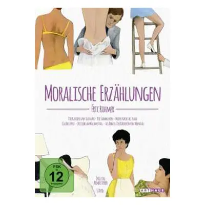 5DVD Various: Eric Rohmer: Moralische Erzählungen