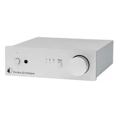 Pro-Ject Pre Box S2 silver analogue