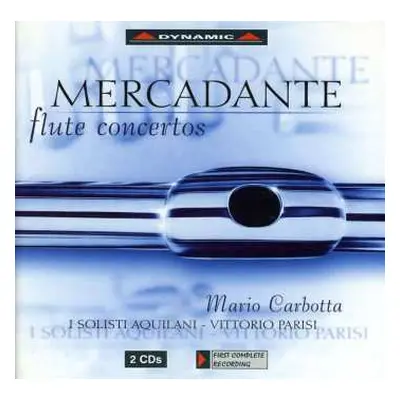 2CD Giuseppe Saverio Mercadante: Flötenkonzerte