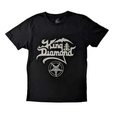 King Diamond Unisex T-shirt: Logo (medium) M