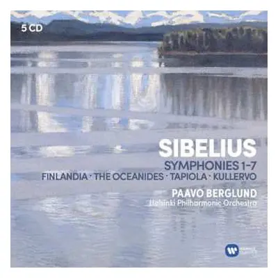 5CD Jean Sibelius: Symphonies 1-7 / Finlandia / The Oceanides / Tapiola / Kullervo