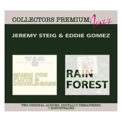 2CD Jeremy Steig: Music For Flute & Double-Bass / Rain Forest