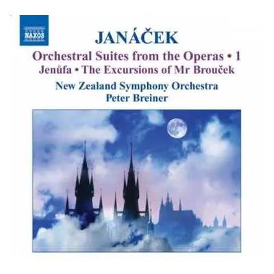 CD The New Zealand Symphony Orchestra: Orchestral Suites From The Operas • 1 (Jenůfa • The Excur