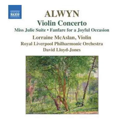 CD Royal Liverpool Philharmonic Orchestra: Violin Concerto / Miss Julie Suite / Fanfare For A Jo