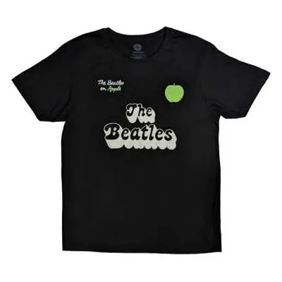 The Beatles Unisex T-shirt: 70s Logo & Years (back Print) (small) S