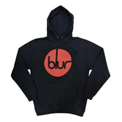 Blur Unisex Pullover Hoodie: Circle Logo (medium) M