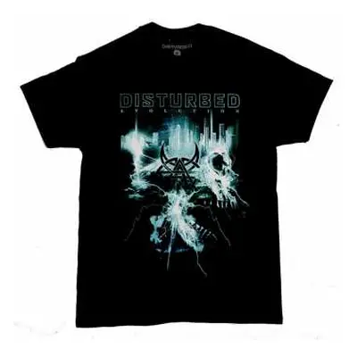 Disturbed Unisex T-shirt: Apocalypse Date Back (ex-tour, Back Print) (x-large) XL