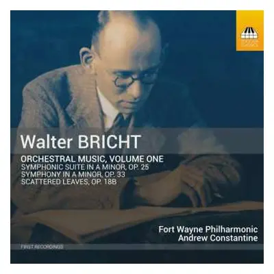 CD Walter Bricht: Orchestral Music, Volume One