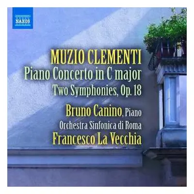 CD Francesco La Vecchia: Piano Concerto In C Major / Two Symphonies, Op. 18