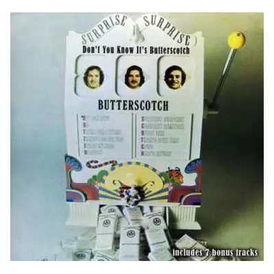 CD Butterscotch: Don’t You Know It's Butterscotch