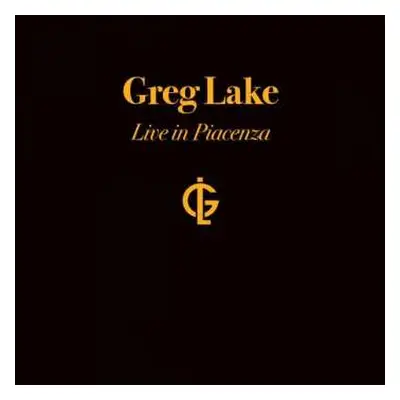 2LP/2CD/DVD Greg Lake: Live In Piacenza