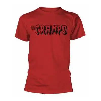 Tričko Logo Cramps, The (red) XL