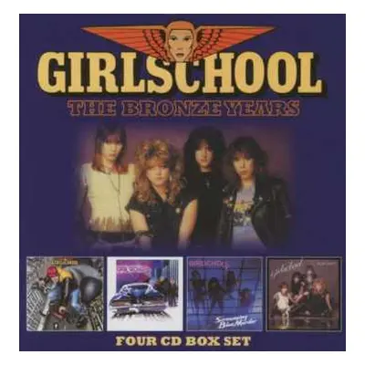 4CD/Box Set Girlschool: The Bronze Years