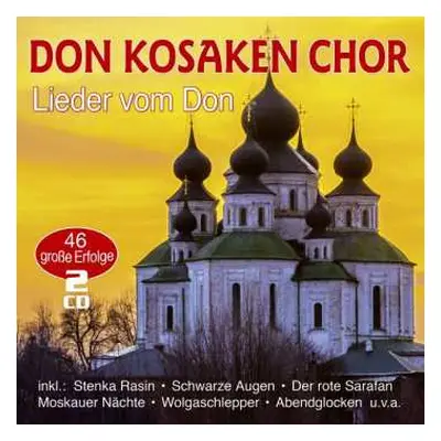 2CD Various: Lieder Vom Don Kosaken Chor - 46 Original Aufnahmen