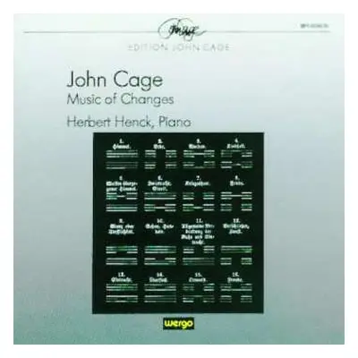 CD John Cage: Music Of Changes