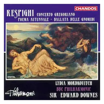 CD Ottorino Respighi: Concerto Gregoriano / Poema Autunnale ∙ Ballata Delle Gnomidi