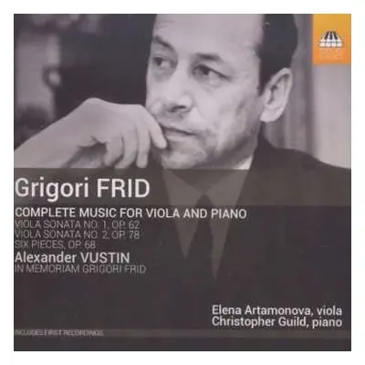 CD Christopher Guild: Complete Music For Viola And Piano