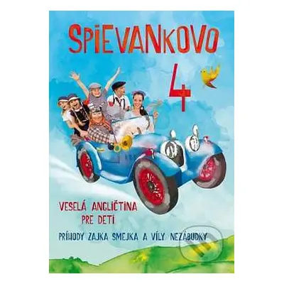 2DVD Mária Podhradská: Spievankovo 4. Veselá angličtina pre