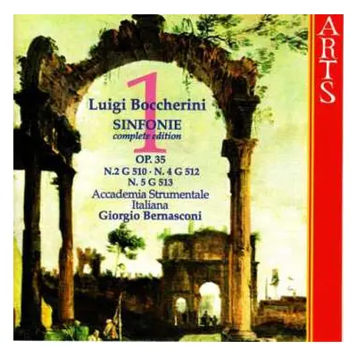 CD Luigi Boccherini: Symphonien G.510,512,513