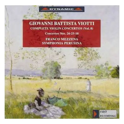 CD Giovanni Battista Viotti: Complete Violin Concertos (Vol. 8) Concertos Nos. 26-25-10