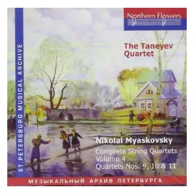 CD Nikolai Miaskowsky: Streichquartette Vol.4