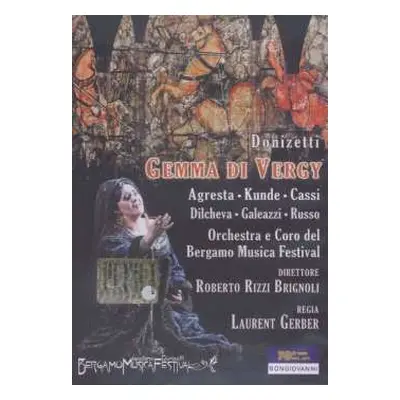 DVD Gaetano Donizetti: Gemma Di Vergy