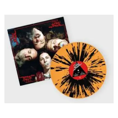 LP Hot Breath: Hot Breath (black/orange Splatter Vinyl)