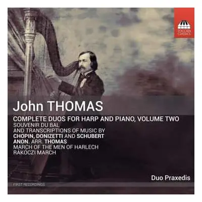 CD John Thomas: Complete Duos For Harp And Piano, Volume Two