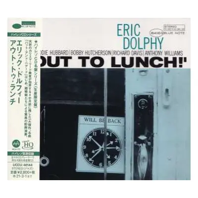 CD Eric Dolphy: 'Out To Lunch!