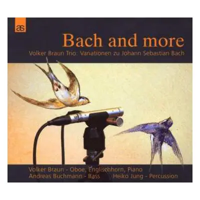 CD Various: Volker Braun Trio - Bach And More (variationen Zu J.s.bach)