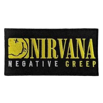 Nirvana Standard Woven Patch: Negative Creep