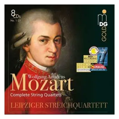 8CD Wolfgang Amadeus Mozart: Streichquartette Nr.1-23