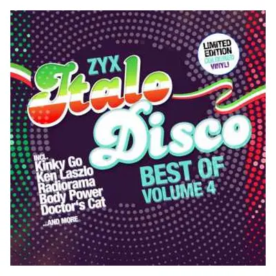 2LP Various: ZYX Italo Disco - Best Of - Volume 4 LTD | CLR