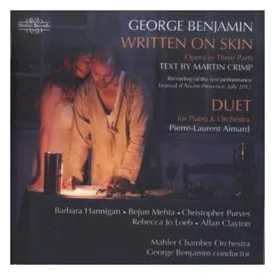 2CD Barbara Hannigan: Written On Skin / Duet