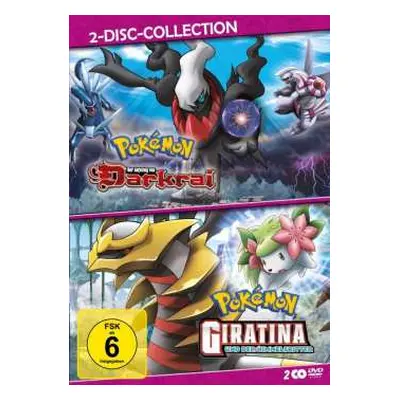 2DVD Various: Pokémon: Giratina Und Der Himmelsritter / Pokémon: Der Aufstieg Von Darkrai