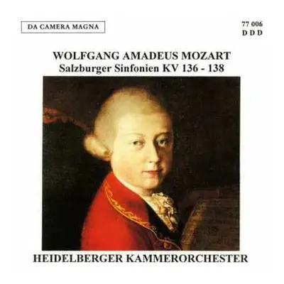 CD Wolfgang Amadeus Mozart: Divertimenti Kv 136-138