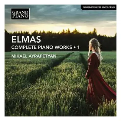 CD Stéphan Elmas: Sämtliche Klavierwerke Vol.1