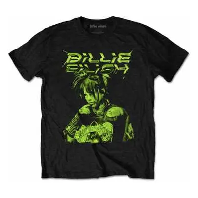 Billie Eilish Unisex T-shirt: Illustration (x-large) XL