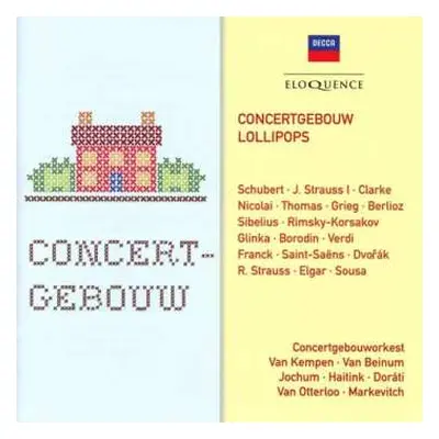 2CD Antonín Dvořák: Concertgebouw Lollipops