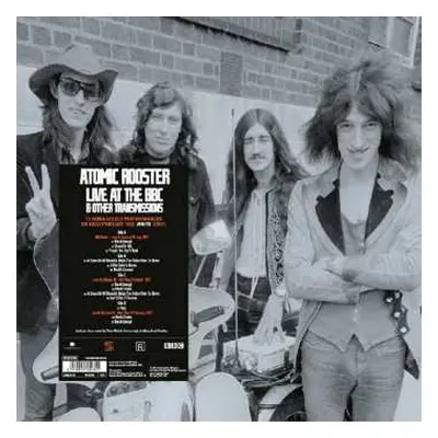 2LP Atomic Rooster: Live At The BBC & Other Transmissions CLR