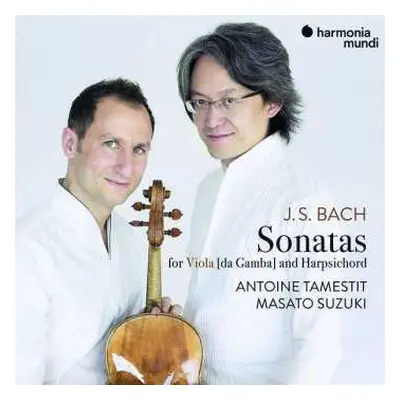 CD Johann Sebastian Bach: 3 Sonatas For Viola [da Gamba] And Harpsichord