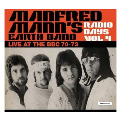 2CD Manfred Mann's Earth Band: Radio Days Vol 4 (Live At The BBC 70-73)