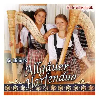 CD Allgäuer Harfenduo: So Klingt's