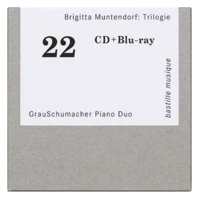 CD/Blu-ray Brigitta Muntendorf: Trilogie Für Zwei Flügel