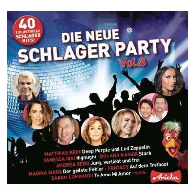 2CD Various: Die Neue Schlagerparty Vol. 8