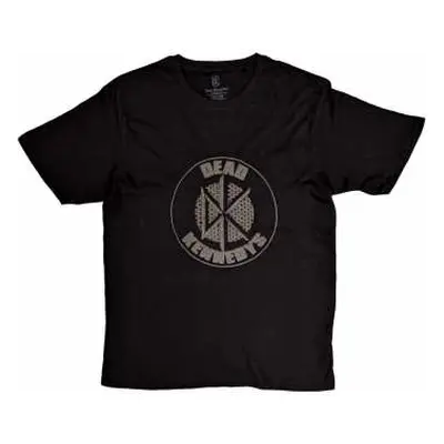 Dead Kennedys Unisex T-shirt: Circle Logo (hi-build) (medium) M