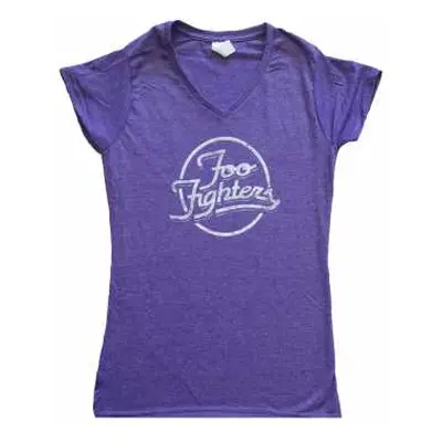 Foo Fighters Ladies T-shirt: Text Logo (ex-tour) (medium) M