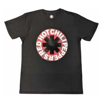 Red Hot Chili Peppers Unisex T-shirt: Red Circle Asterisk (eco-friendly) (x-large) XL