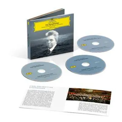 3CD Carl Nielsen: Symphonien Nr.1-6