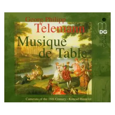 4CD Georg Philipp Telemann: Musique De Table Vol. 1-4